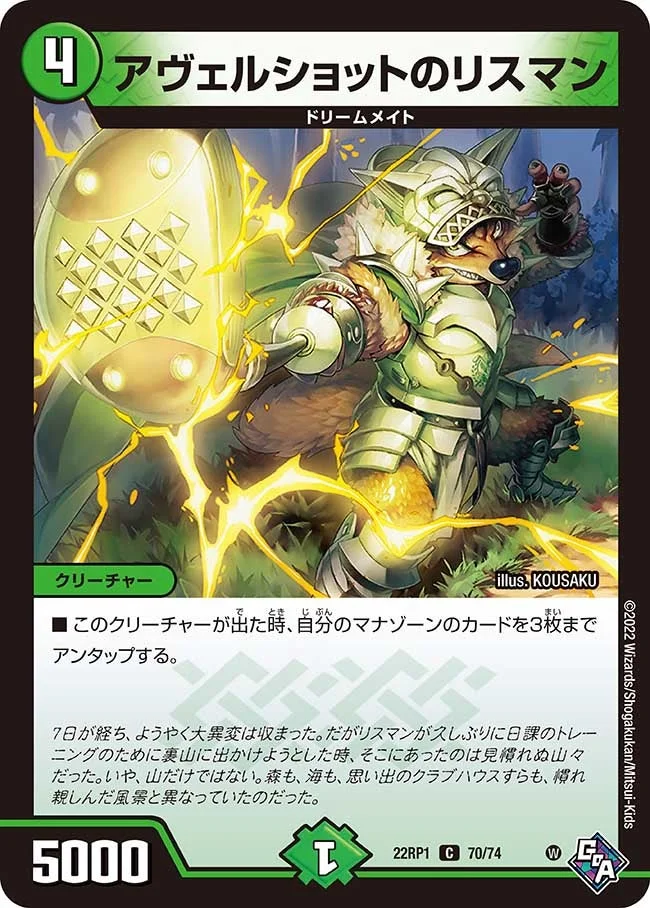 アヴェルショットのリスマン (DM22RP1 70/74)