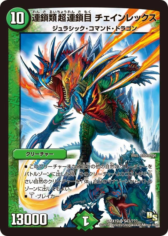 連鎖類超連鎖目 チェインレックス FRONT