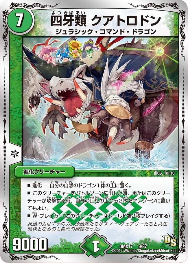 四牙類 クアトロドン FRONT