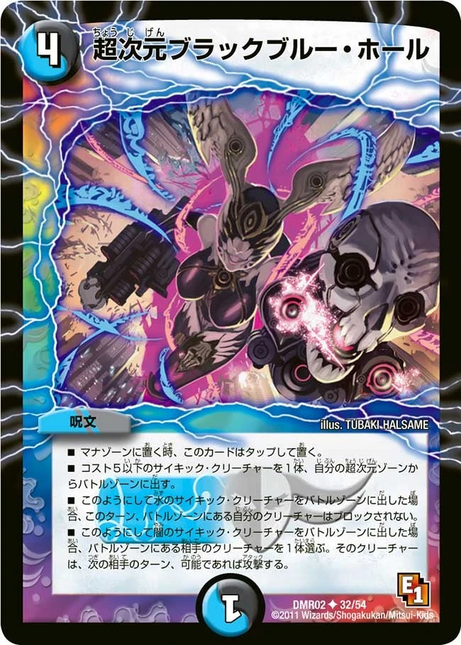 超次元ブラックブルー・ホール FRONT