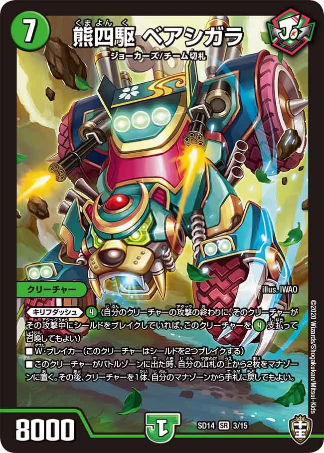 熊四駆 ベアシガラ FRONT