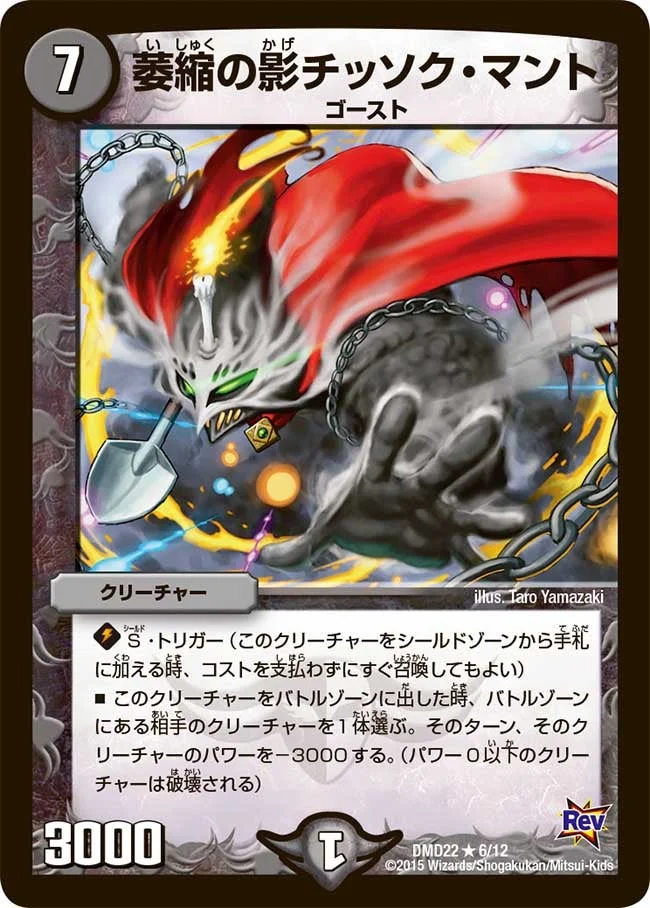 萎縮の影チッソク・マント (DMD22 6/12)