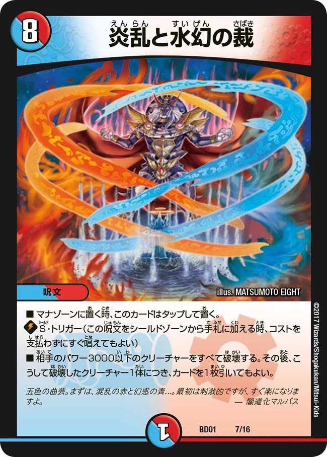 炎乱と水幻の裁 FRONT