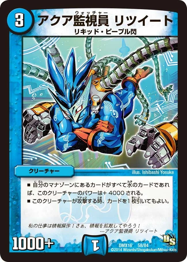 アクア監視員 リツイート (DMX16 58/84)