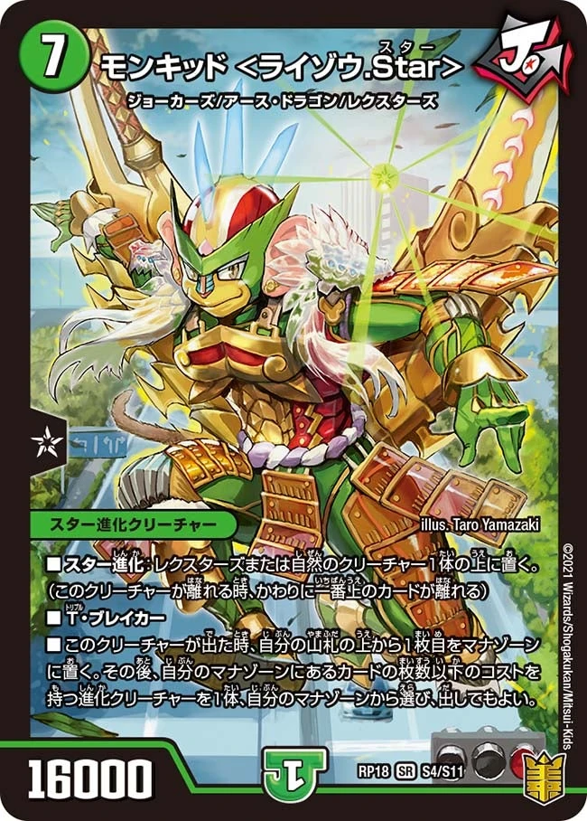 モンキッド ＜ライゾウ.Star＞ FRONT