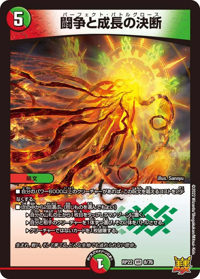 闘争と成長の決断 (DMRP22 8/76)