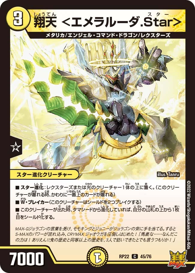 翔天 ＜エメラルーダ.Star＞ FRONT