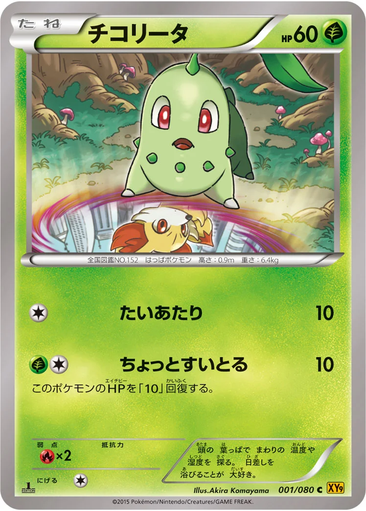 チコリータ (XY9-B 001/080)