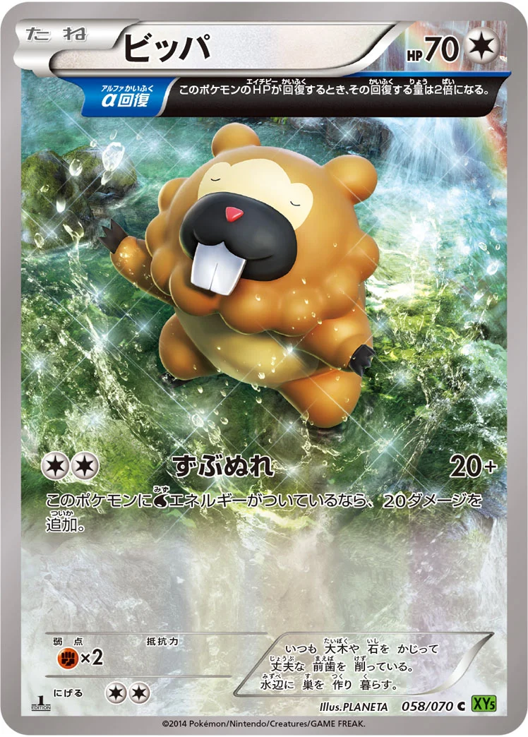 ビッパ (XY5-Bt 058/070)