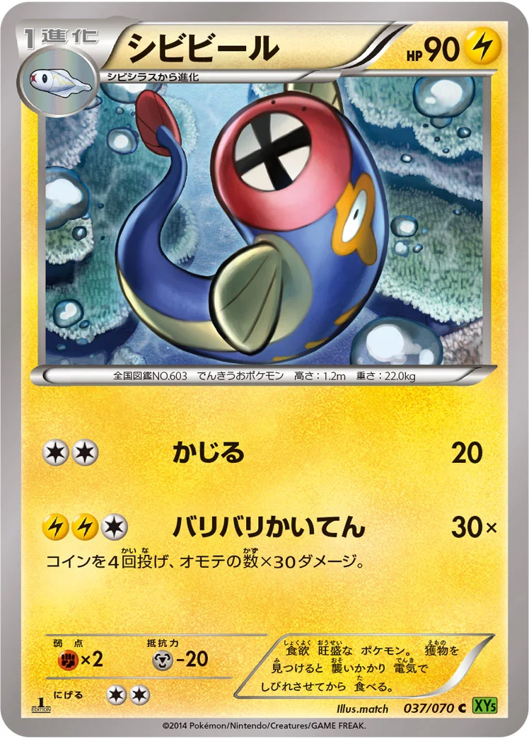 シビビール (XY5-Bt 037/070)