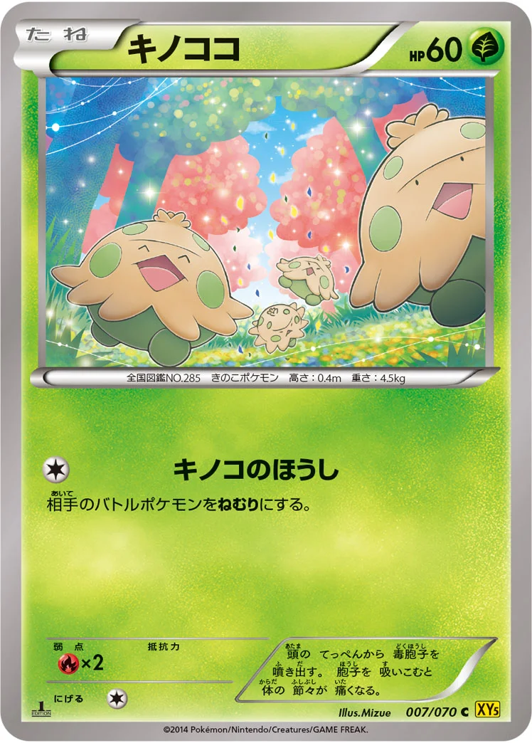 キノココ (XY5-Bg 007/070)