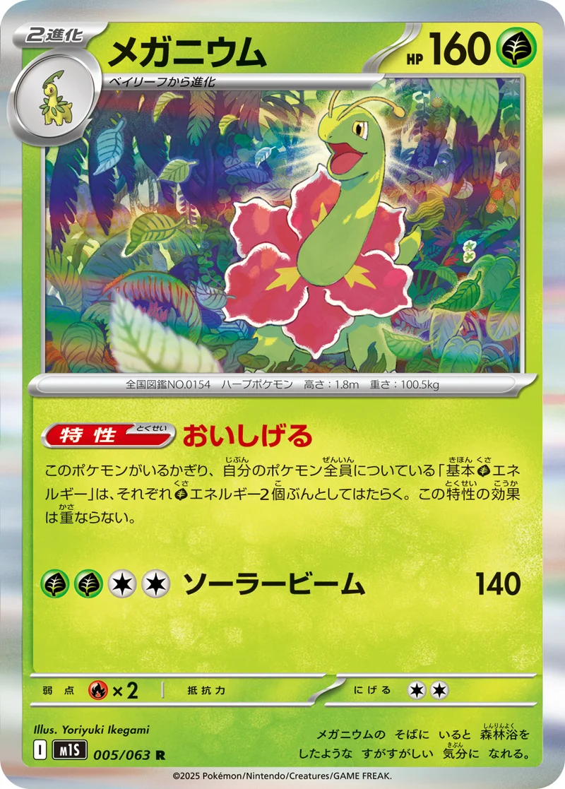 メガニウム (M1S 005/063)