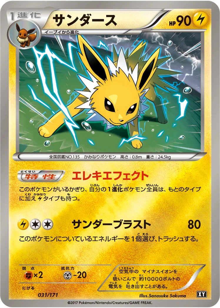 サンダース (XY 031/171)