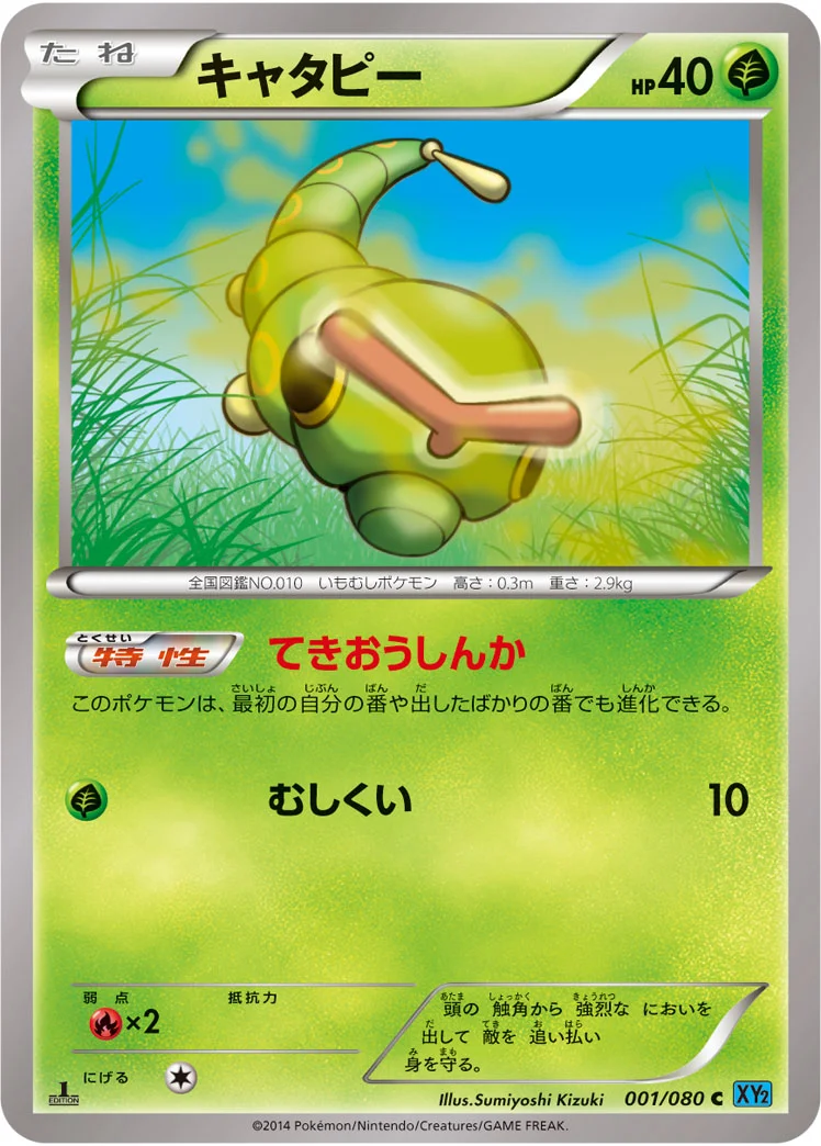 キャタピー (XY2 001/080)