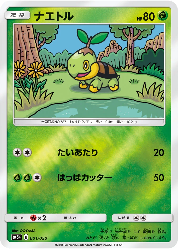 ナエトル (SM5p 001/050)