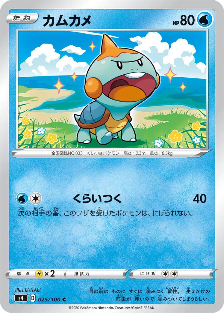 カムカメ (S4 025/100)