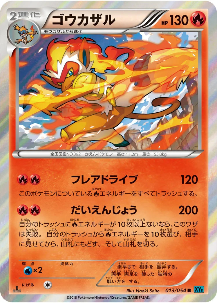 ゴウカザル (XY11-Br 013/054)