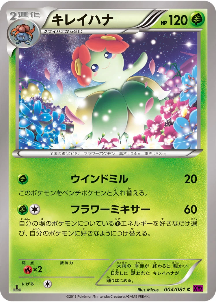 キレイハナ (XY7-B 004/081)