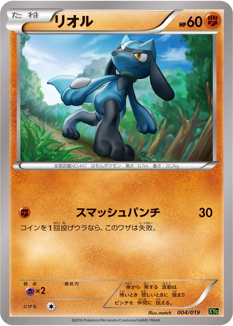 リオル (XYG 004/019)