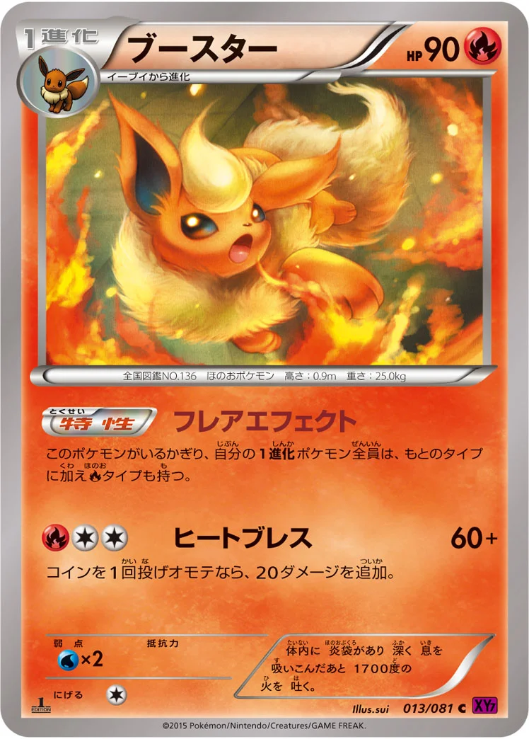 ブースター (XY7-B 013/081)