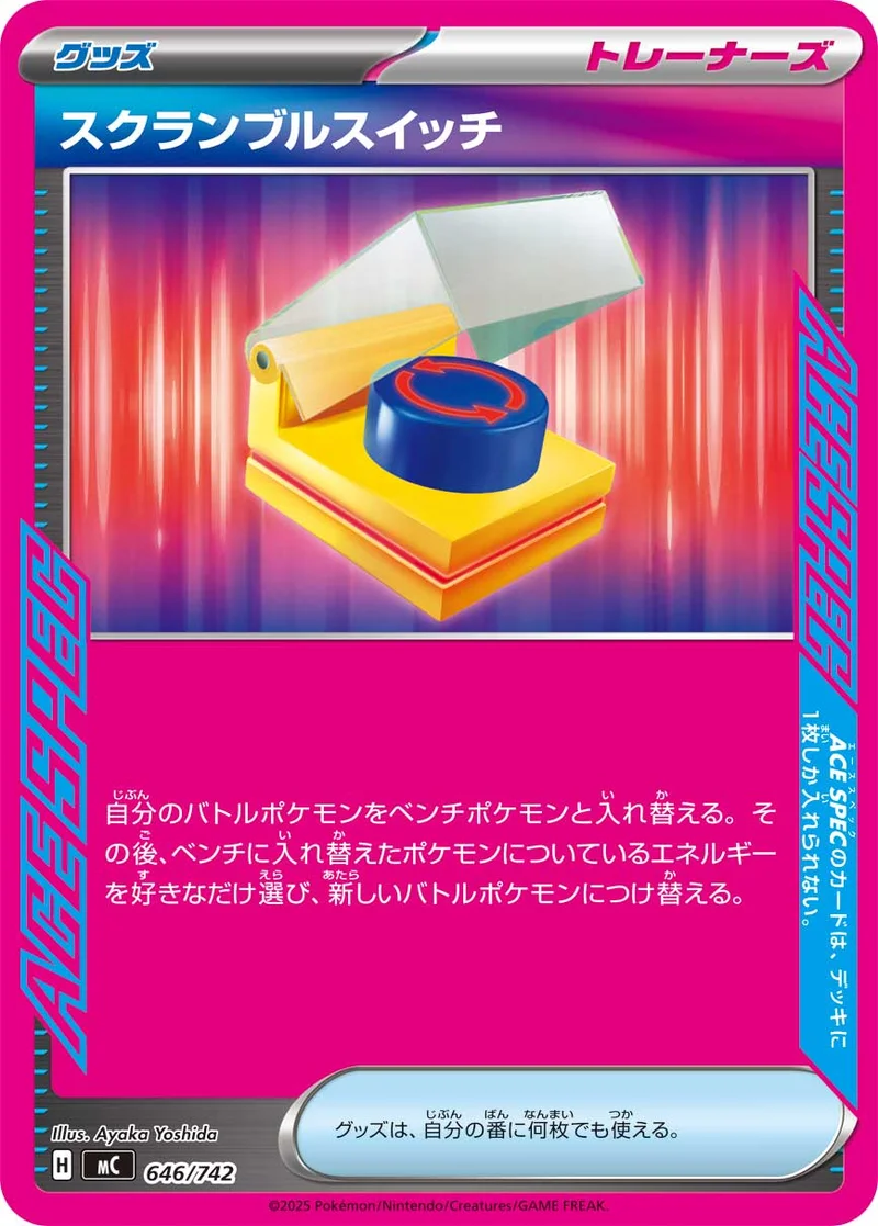 スクランブルスイッチ (MC 646/742)
