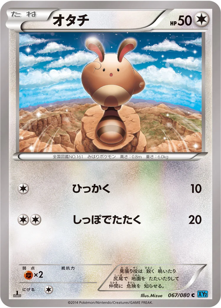 オタチ (XY2 067/080)