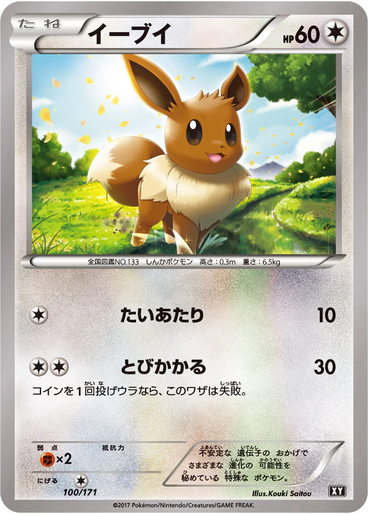 イーブイ (XY 100/171)
