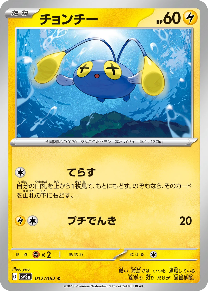 チョンチー FRONT