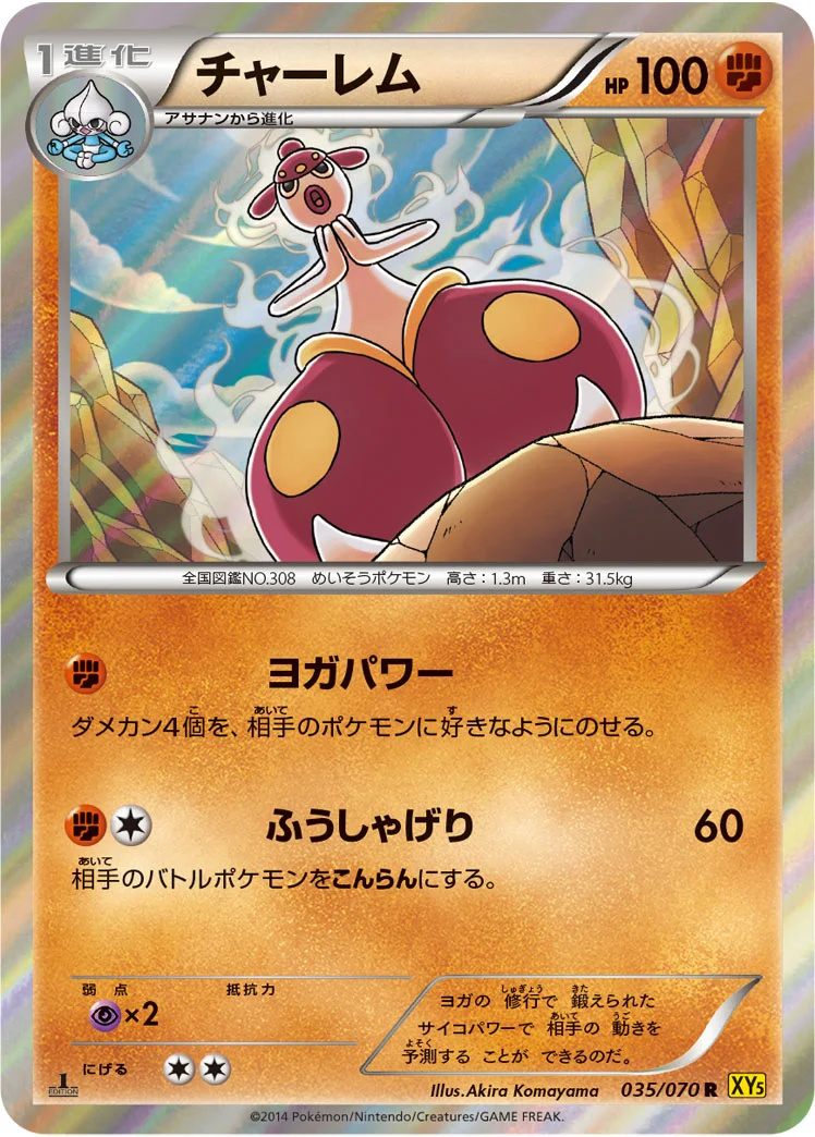 チャーレム (XY5-Bg 035/070)