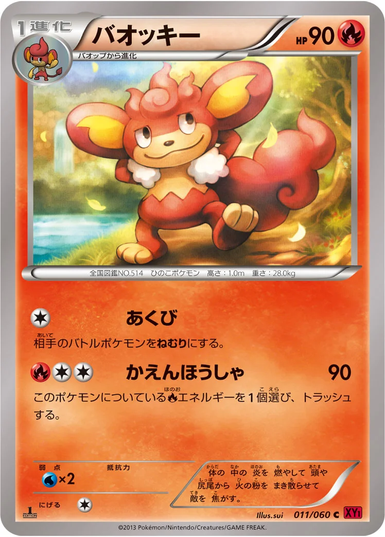 バオッキー (XY1-By 011/060)