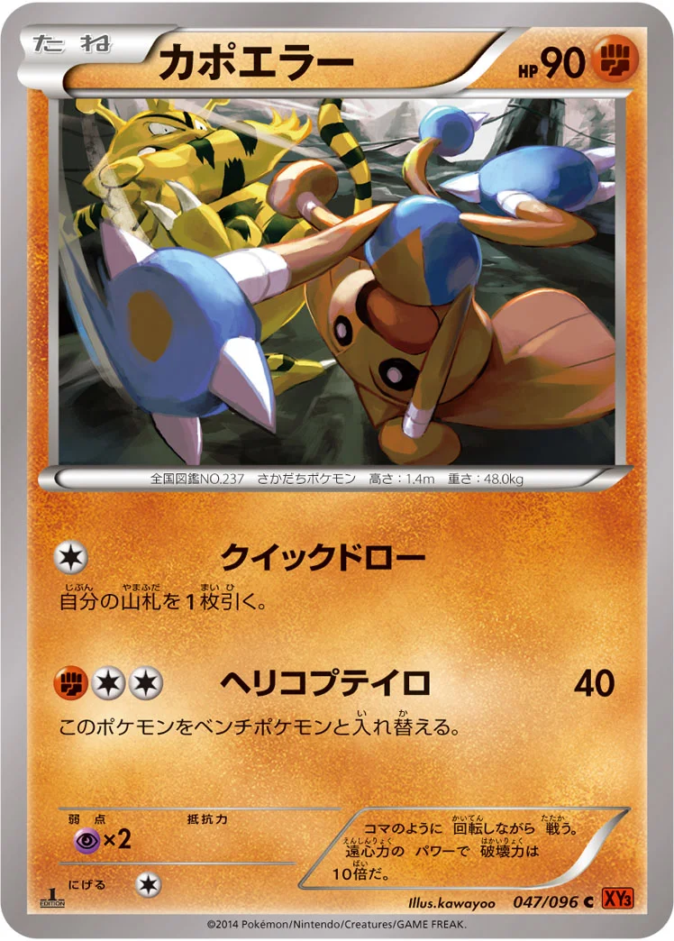 カポエラー (XY3 047/096)