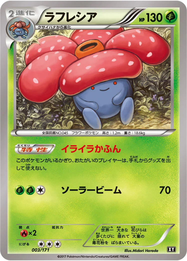 ラフレシア (XY 003/171)