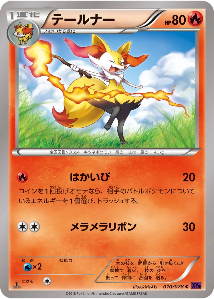テールナー (XY10-B 010/078)