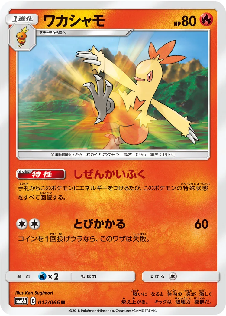 ワカシャモ (SM6b 012/066)