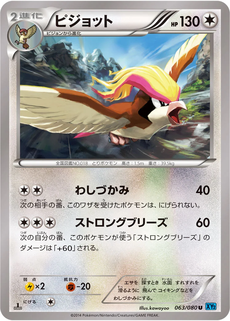 ピジョット (XY2 063/080)