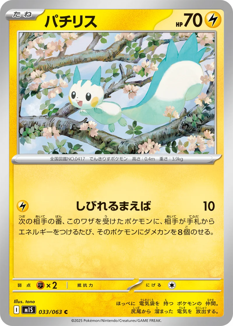 パチリス (M1S 033/063)