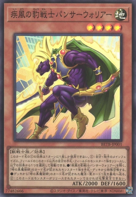 疾風の豹戦士パンサーウォリアー FRONT