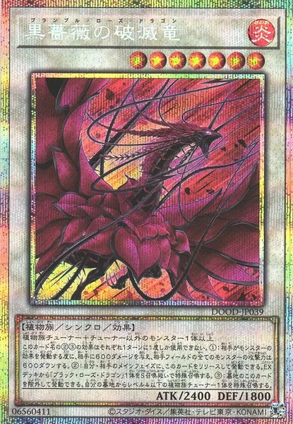 黒薔薇の破滅竜 (DOOD-JP039)