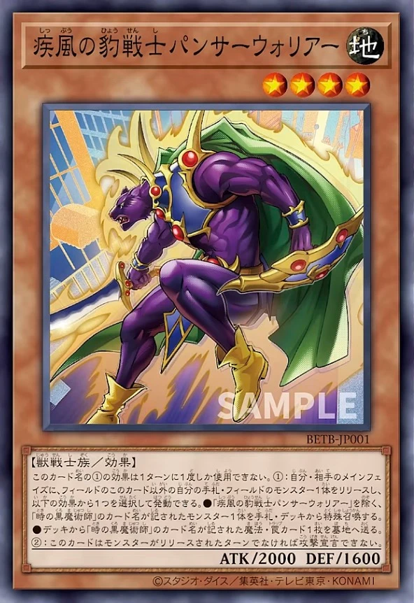 疾風の豹戦士パンサーウォリアー FRONT